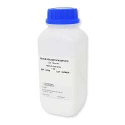 Hexamétaphosphate de sodium - Flacon de 1 kg