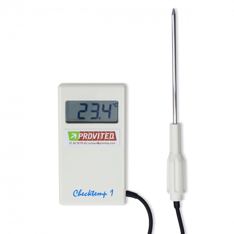 Thermomètre digital à sonde amovible - Petits matériels divers :  thermomètres - Microbiologie : analyses et mesures - Matériel de laboratoire